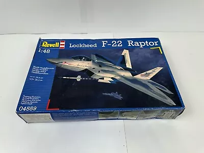 REVELL 1:48 Lockheed F-22 Raptor Stealth Fighter Model Kit #04559 New Sealed • $45