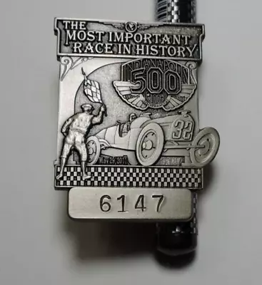 Indy 500 Silver Pit Badge 2011 • $39