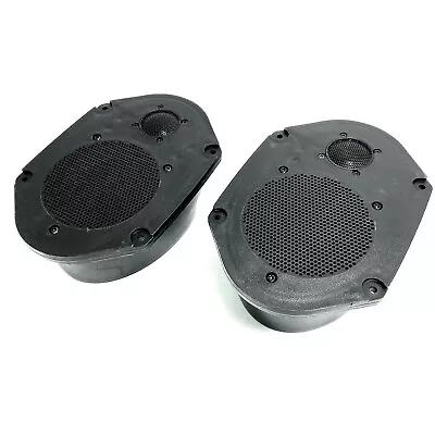 $11.99 • Buy PAIR OF FORD MUSTANG MACH OEM DOOR SPEAKERS 6U5T-18808-DA 6x8 4ohm 25w