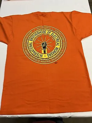 IBEW T-Shirt Size Medium Local 2150 New Orange • $19.50