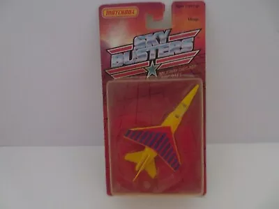 Matchbox Sky Busters SB3 Mirage Fighter Jet Yellow 1988 MOC • $6