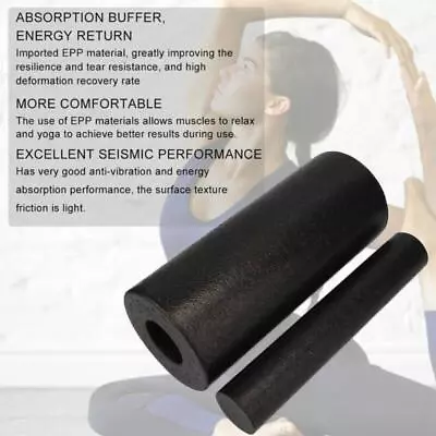 Muscle Roller Foam Cylinder Back Fitness Massager 2 In 1 Exercises • $14.13