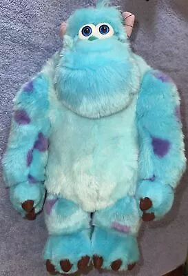 Monsters Inc Sully Disney Store Authentic Plush 16” Stuffed Animal Blue Monster • $19.97