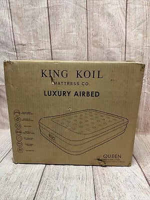 $89.99 • Buy King Koil Luxury Raised Air Mattress (Queen)