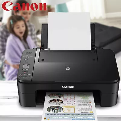 $109.95 • Buy Canon Wireless Printer Document Print Photo Scan Copy Student Home Office WIFI