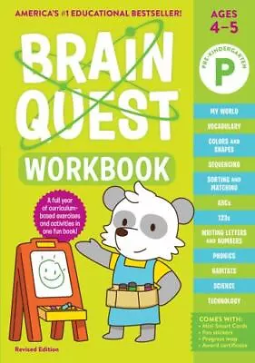 Brain Quest Workbook: Pre-K Revised Edition Brain Quest Workbooks Ser.: • $7.90