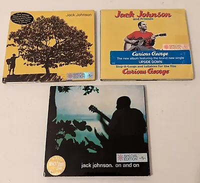 Jack Johnson 3 X CD Album Bundle Please See Photos For Titles • £7.99