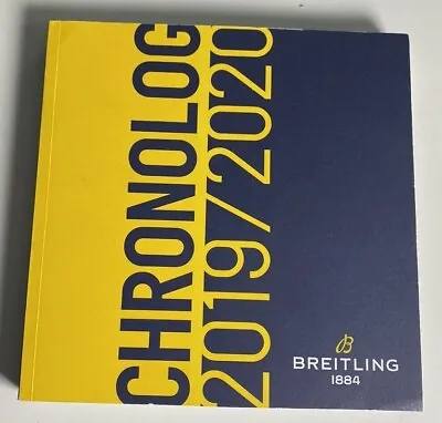 £3.99 • Buy Breitling 2019 / 2020 Watch Brochure Catalogue 266 Pages UK Edition