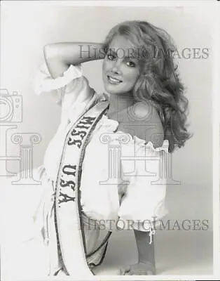 1982 Press Photo Kim Seebrede Miss USA Pageant Contestant - Sap66718 • $15.99