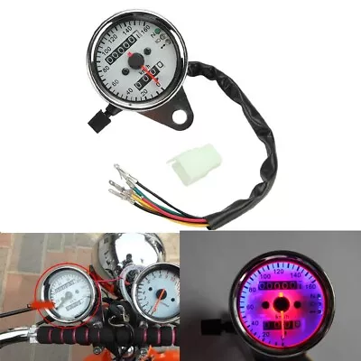 Motorcycle Speedometer  LED Indicator For Harley Sportster XL1200 883 Dyna • $23.99