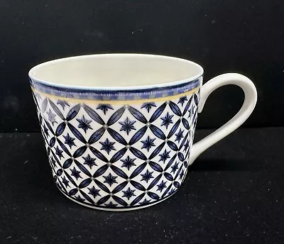 7 Victoria Beale Casual Williamsburg 2 3/8  Blue White Tea Coffee Cup Mugs • $39.90