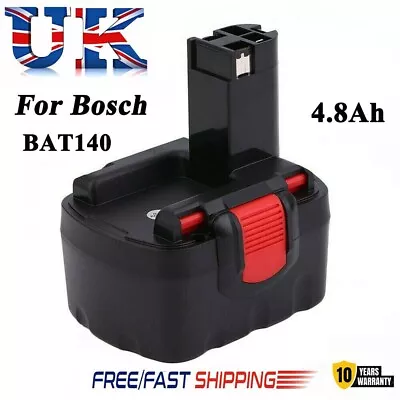 £14.91 • Buy 4.8Ah For Bosch 14.4V TOOL Battery BAT038 BAT040 BAT140 2607335533 PSR1440 Ni-MH