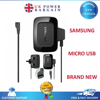 Genuine Samsung ETA0U10UBE Mains Wall Charger For Galaxy S4S3S2J2J5Note 2 4 • £5.99