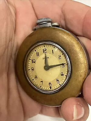 E Ingraham Company 1940 Pocket Watch. Hand Wind Mechanical Runs 25 Jewel Bristol • $49