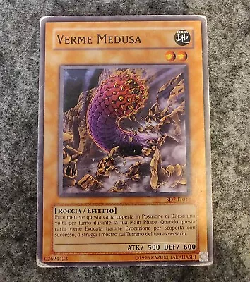 Yu-Gi-Oh! JELLYFISH WORM - SD7-IT014 ITA - Common - Moderately Played • £1.55