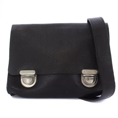 Mzero Eight Five One M0851 Shoulder Bag Insert Lock Leather Black /Bm Ladies • $190.17