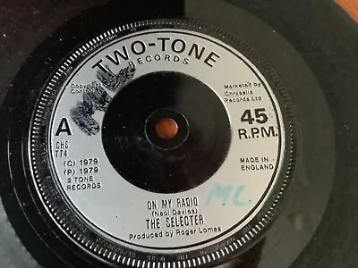 £2.25 • Buy The Selector Uk Two Tone 45 1979 VG+ On My Radio Fully Playgraded