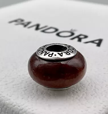 🤎 (lot 1). A Genuine ‘pandora’ Muiracatiara Wood Bead/charm Rare & Retired! • £22.50