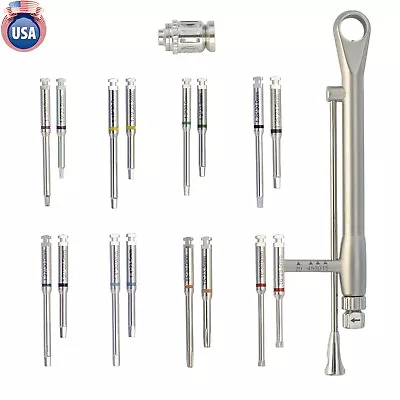Universal Implant Screwdriver 1.2 Hex Driver Latch Torque Wrench Adapte 3i Astra • $19.79