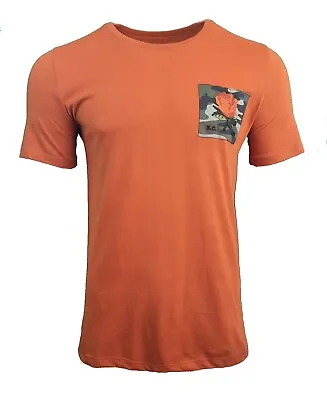 £55.24 • Buy Kent & Curwen T-shirt Orange Camo Rose Patch David Beckham Vintage 1926 England