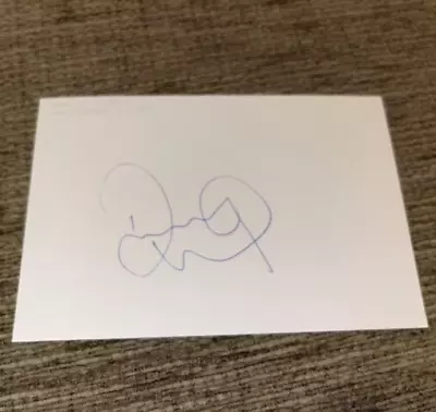 Danny Webber Signed Card Autograph Man Utd Manchester United Leeds United Sheff • £1.99