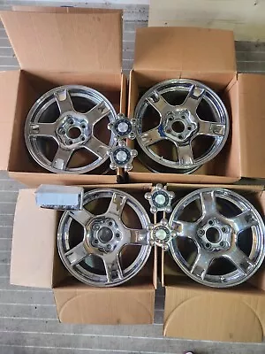 C5 Oem Chrome Wheels 17  Front 18  Rear • $449