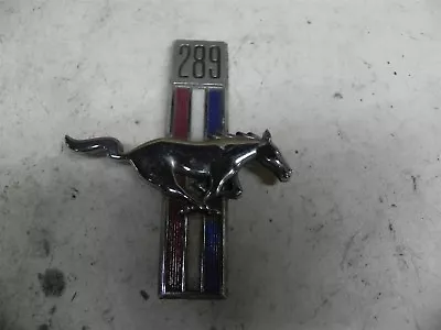 Ford #c8zb-16c229-d 1967 1968 Ford Mustang Right Fender Emblem For 289 Engine!!  • $35.97