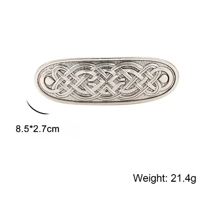 Vintge French Barrettes For Women Celtic Hair Clips Hair Accessory For Girls • $6.69