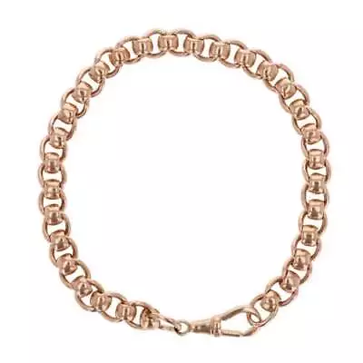 Womens - 9ct Rose Gold Rollerball Bracelet 8  • £699