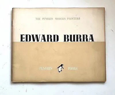 Edward Burra By John Rothenstein 1945 1st Edition Penguin Modern Painters • £6.25
