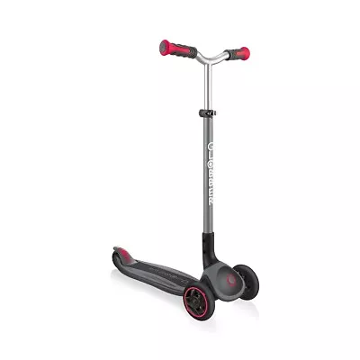 GLOBBER MASTER Foldable 3 Wheel Complete Scooter - Black Red | FREE Shipping • $215