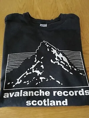 £10.75 • Buy Avalanche Records Scotland T-shirt Size M