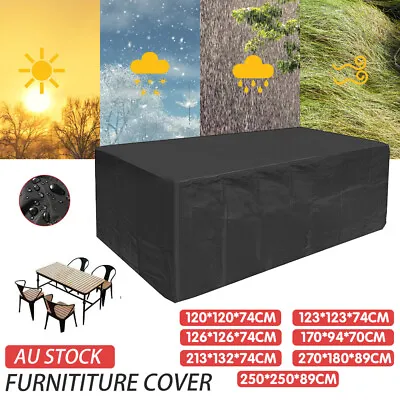 $12.50 • Buy Waterproof Outdoor Furniture Cover Garden Patio Rain UV Table Protector Sofa