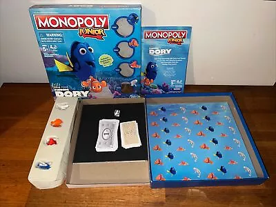 Monopoly Junior Finding Dory Edition Disney Pixar Hasbro Gaming 2015 NEW! • $9.99