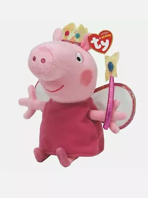 Ty Beanies Fairy Princess Peppa Pig Plush Soft Toy  New • £4.99