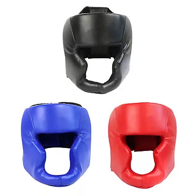 Face Guard - Head Gear Helmet For Sparring Grappling Martial Arts Kickboxing • $17.63