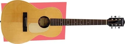 $299 • Buy Silvertone 604N Parlor Acoustic Guitar - Natural Finish