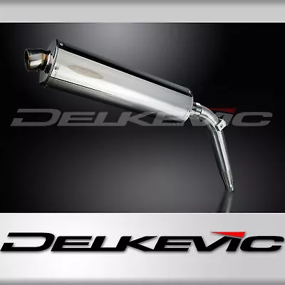 HONDA XL125V VARADERO 2001-2014 450mm OVAL STAINLESS BSAU SILENCER EXHAUST KIT • $199.20