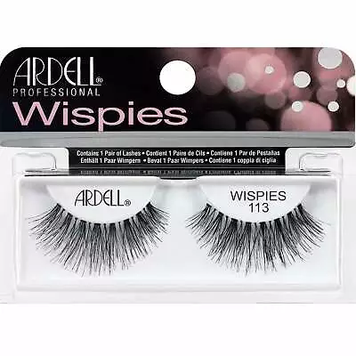 £3.95 • Buy Ardell Natural False Fashion Eyelashes - Wispies 113 (66462)