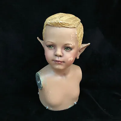 Vintage ELF CHILD KID MANNEQUIN HEAD TORSO • $999.99