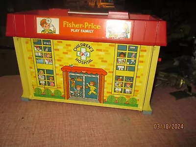 Vintage Fisher Price Little People HOSPITAL 931   1976 • $50