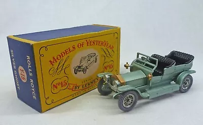 Matchbox Models Of Yesteryear Y-15a Rolls Royce Silver Ghost With C Type Box • $3.78