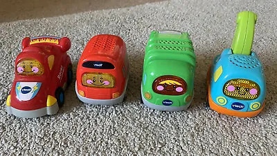 £12.99 • Buy Vtech Toot Toot 4 Vehicles Bundle  - Racer - Bus - Dustbin Lorry - Tow Truck