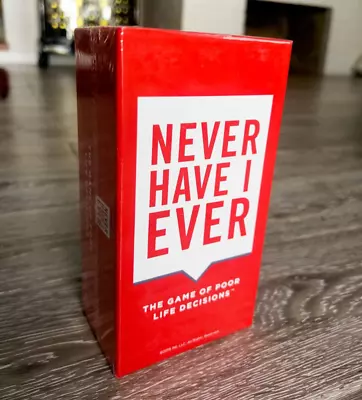 Never Have I Ever A Fun Party Card Game Ages 17+ New Seal • $13.54