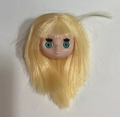 LPS BLYTHE Doll Head Littlest Pet Shop Mini Blythe Blond Hair Head Only • $2.99