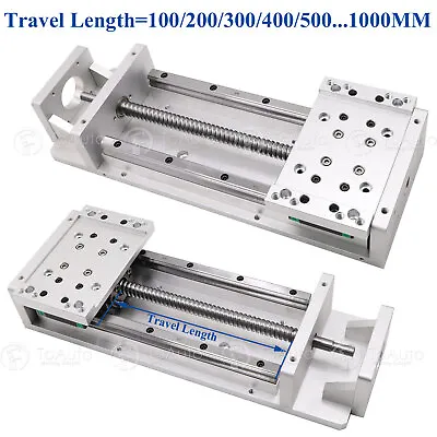 100-1000mm Linear Rail Sliding Table Cross Slide Module SFU1605 XYZ Axis CNC • $211.76