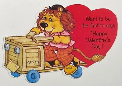 Vintage Valentine Card Soap Box Derby • $7.99