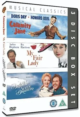 Calamity Jane/Seven Brides For Seven Brothers/My Fair Lady DVD (2007) Audrey • £5.35