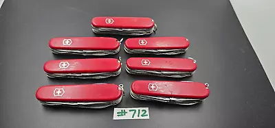 (Lot Of 7) Victorinox Swiss Army Knives #712 • $31