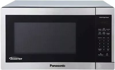 Panasonic 1.3 Cu. Ft. Stainless Steel Countertop Microwave Oven - NN-SC668S • $99.99